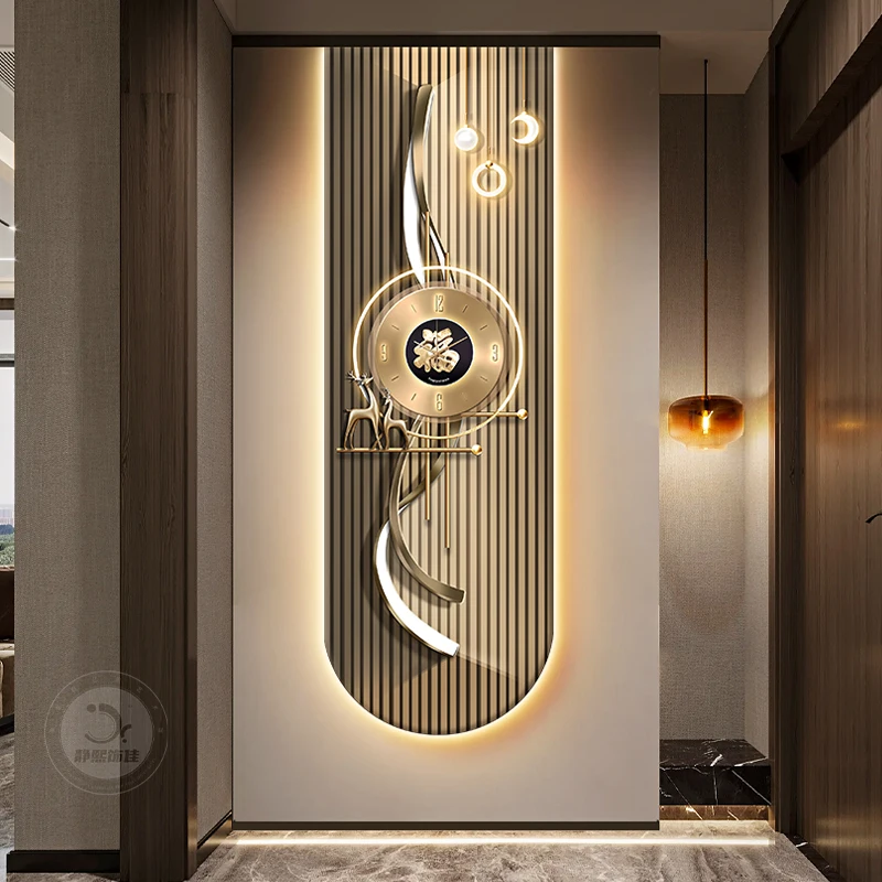 Luxury Lifestyle Aesthetics - Orologio da Parete Estetico e Carino,