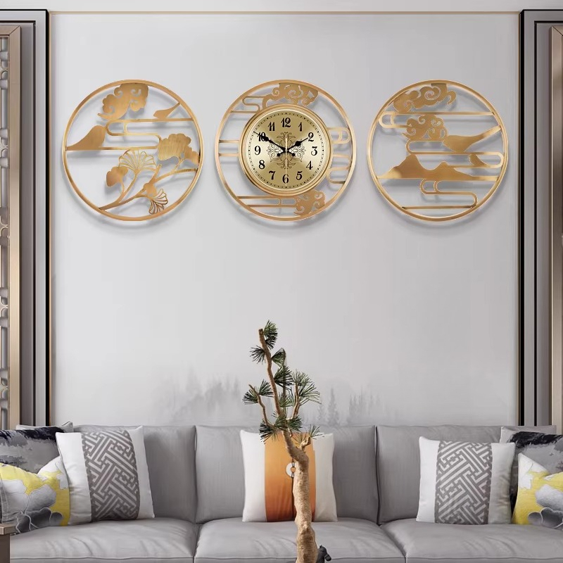 Luxury Lifestyle Aesthetics - Orologio da parete rotondo in stile