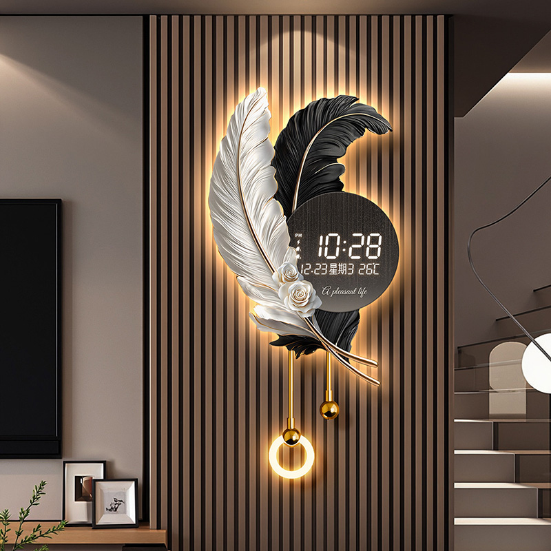 Luxury Lifestyle Aesthetics - Orologi da Parete in Stile Cinese