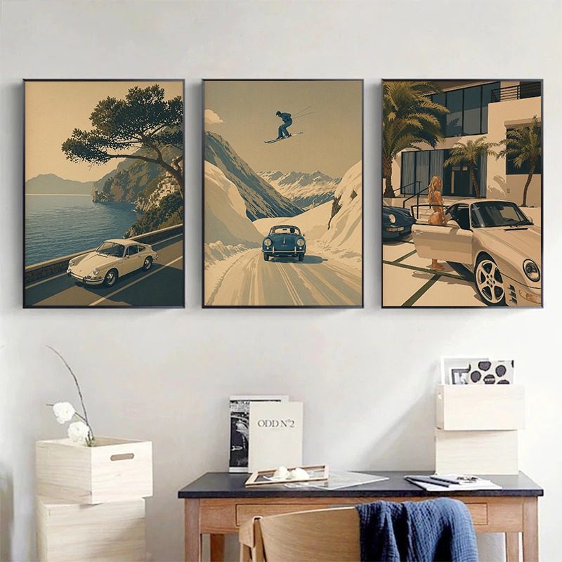 Poster di Viaggio Retrò di Lus - Luxury Lifestyle Yacht recensione e prezzo